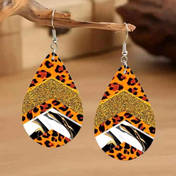 Boucles d'oreilles africaine (1)