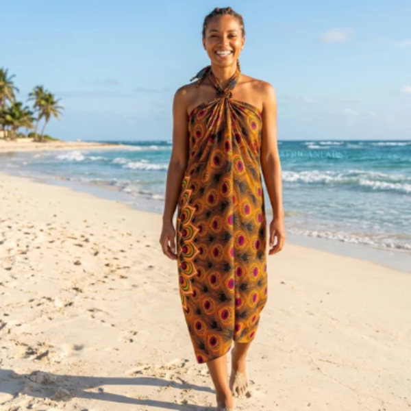 jupe enveloppante - tenue de plage (5)